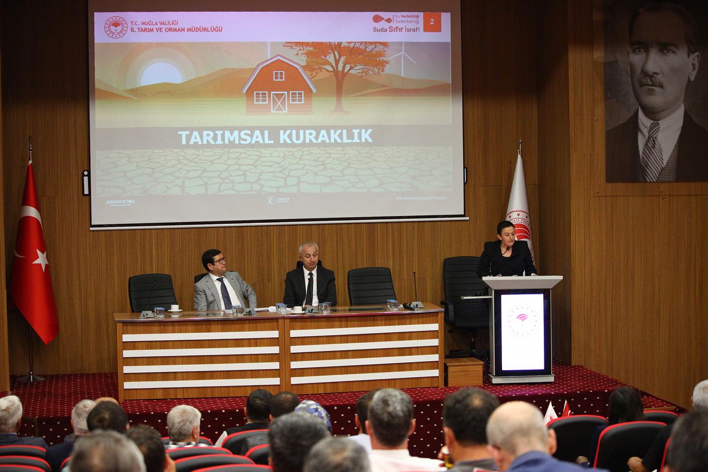 Muğla'da Tarımsal Kuraklık İl Kriz Merkezi Toplantısı Düzenlendi